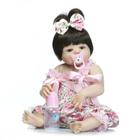 Bebe Reborn Menino 100% Silicone 57 Cm - Gael - Full