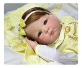 Bebe Reborn Menino Realista, Sorrindo Toma Banho, 55cm - Ana Dolls - Boneca  Reborn - Magazine Luiza