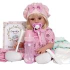 Bebe Reborn Loira Realista Grande 100% Silicone 52cm Banho - Cegonha Reborn Dolls