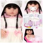 Bebê Reborn Menina Princesa Corpinho 100% Silicone + Itens