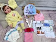 Boneca Bebê Reborn Realista Adora Recém-nascido Barato - R$ 269,9