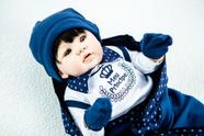 Boneco Bebê Reborn Realista Menino Guilherme Jacaré UniDoll :  : Brinquedos e Jogos