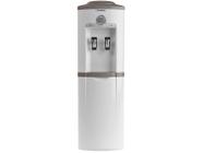 Bebedouro de coluna Esmaltec modelo EGC35B na cor branca com duas torneiras frontais