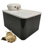 Bebedouro Fonte de Agua Gato Cao Pet Cachorro Animal de Estimaçao Sensor Presença Luz UV 2 Modos Bateria Recarregavel USB Silencioso Automatico