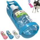 Bebedouro Garrafinha Portátil Pet 300 ml Para Cachorro Cães e Gatos Passeio