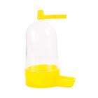 Bebedouro Jel Plast Pet Piu Amarelo para Pássaros - Tamanho Grande