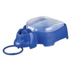 Bebedouro Portátil para Cães e Gatos de Plástico 250Ml Azul Sanremo