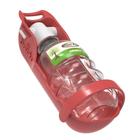 Bebedouro Portátil Pet Eco Pet Drinks 300Ml - Vermelho - Plast Pet