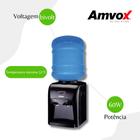 Bebedouro Refrigerado Água Gelada e Natural Amvox ABB240 Preto - Bivolt