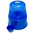 Bebedouro Vida Mansa Raças Pequenas - 2L Azul Transparente