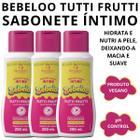 Bebeloo Aroma Tutti Frutti Nostálgico Kit 3 Sabonete Íntimo!