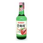 Bebida coreana soju chum churum - peach pêssego 360ml lotte