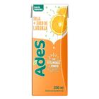 Bebida de Soja Sabor Laranja Ades 200ml