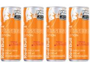 Bebida Energética Red Bull Energy Drink Morango e Pêssego 250ml 4 Unidades