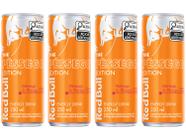 Bebida Energética Red Bull Morango e Pêssego 250ml 4 Unidades