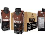 Bebida Whey Zero Lactose Piracanjuba Cacau 23g e 5g de BCAAs de 250ml - 12 Unidades