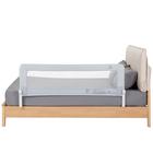 Bed Rail ComfyBumpy Extra Tall 60 cm cinza para cama infantil