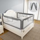 Bed Rail FAMILL para crianças pequenas Foldable Rail Queen, completo, duplo