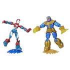 Bendflex Pack Duplo Iron Patriot Vs Thanos - Hasbro E9197