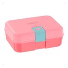 Bento Box Coral Lancheira Infantil Escolar Kit Lanche - Thermos