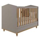 Berço Americano 3 em 1 Mimo Fendi/Nature - Permóbili Baby 100% MDF