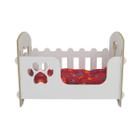 Berço cama pet de luxo para cachorro Cães - Pequeno