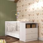Berço Cômoda para Colchão 60x130cm Beijinho Multimóveis BB2870