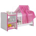 Berço Para Boneca Cristal Ursinho Brinquedo Infantil Criança - Lyam Decor