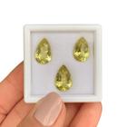 Berilo Amarelo Gota SET 10,09ct