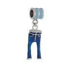 Berloque aço inox calça jeans