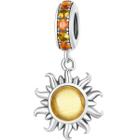 Berloque Charms Pingente Sol Prata 925