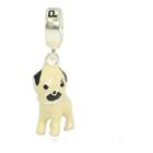 Berloque Charms Prata Legitima 925 Cachorro Pug