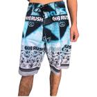 Bermuda Água Masculina Litoral Seca Rapido Premium Surf