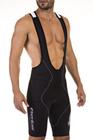 Bermuda Bretelle Ciclismo Flets Unissex Basic Compression