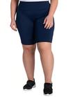 Bermuda Cós Alto Esportiva Fitness Plus Size