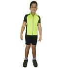 Bermuda de Ciclismo DeA Collection com Forro de Espuma - Infantil Preto