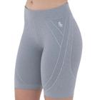 Bermuda Feminina Lupo Sport Academia Original Seamless Dry Cinza