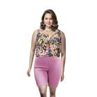 Bermuda Feminina Plus Size Gorgurinho Cint Alta 143A