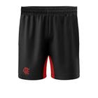 Bermuda Flamengo Infantil Method - Preto e vermelho