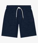 Bermuda Infantil Em Moletinho Trick Nick Azul