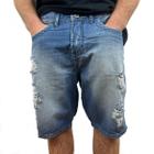 Bermuda jeans ecko masculina slim u514a original