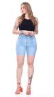 Bermuda Jeans Feminina Azul Claro ref8023