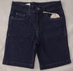 Bermuda Jeans Infantil Menino Cós Ajustável Malwee Kids