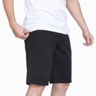 Bermuda Jeans Masculina Short Sport Fino New Stretch Long Island Preta Original