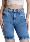 Bermuda Jeans Sawary Levanta Bumbum - 278435 Azul