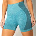 Bermuda Legging Esportiva Levanta Bumbum Deep Lagoon Trifil