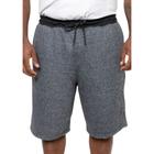 Bermuda Masculina de Moletom Onbongo Plus Size Cinza D551A