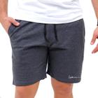 Bermuda Masculina em Moletom Personalizada Livrii com bolso casual