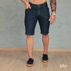 Bermuda masculina - jeans escuro