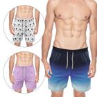 Bermuda Masculina Kit c/3 M ao Plus Size Treino Academia Praia Verão